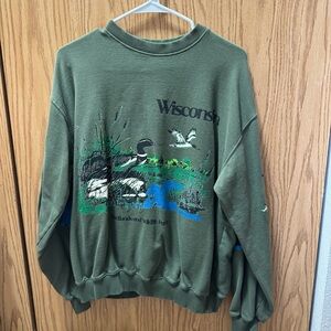 Urban Outfitters (UO) Wisconsin Wetlands and Wildlife Parks Crewneck S